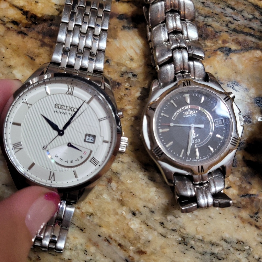 Mens seiko kinetic watches